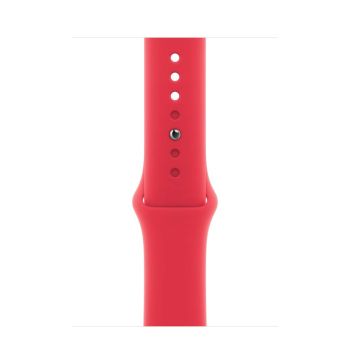 Apple Watch Series 9, 41 мм, корпус из алюминия цвета (PRODUCT)RED, спортивный ремешок цвета (PRODUCT)RED, размер S/M